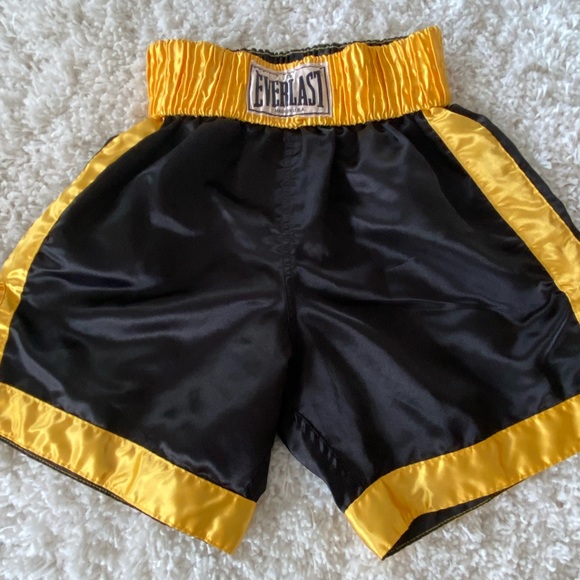 Everlast Pants - Vintage 90s Satin Everlast Boxing Shorts